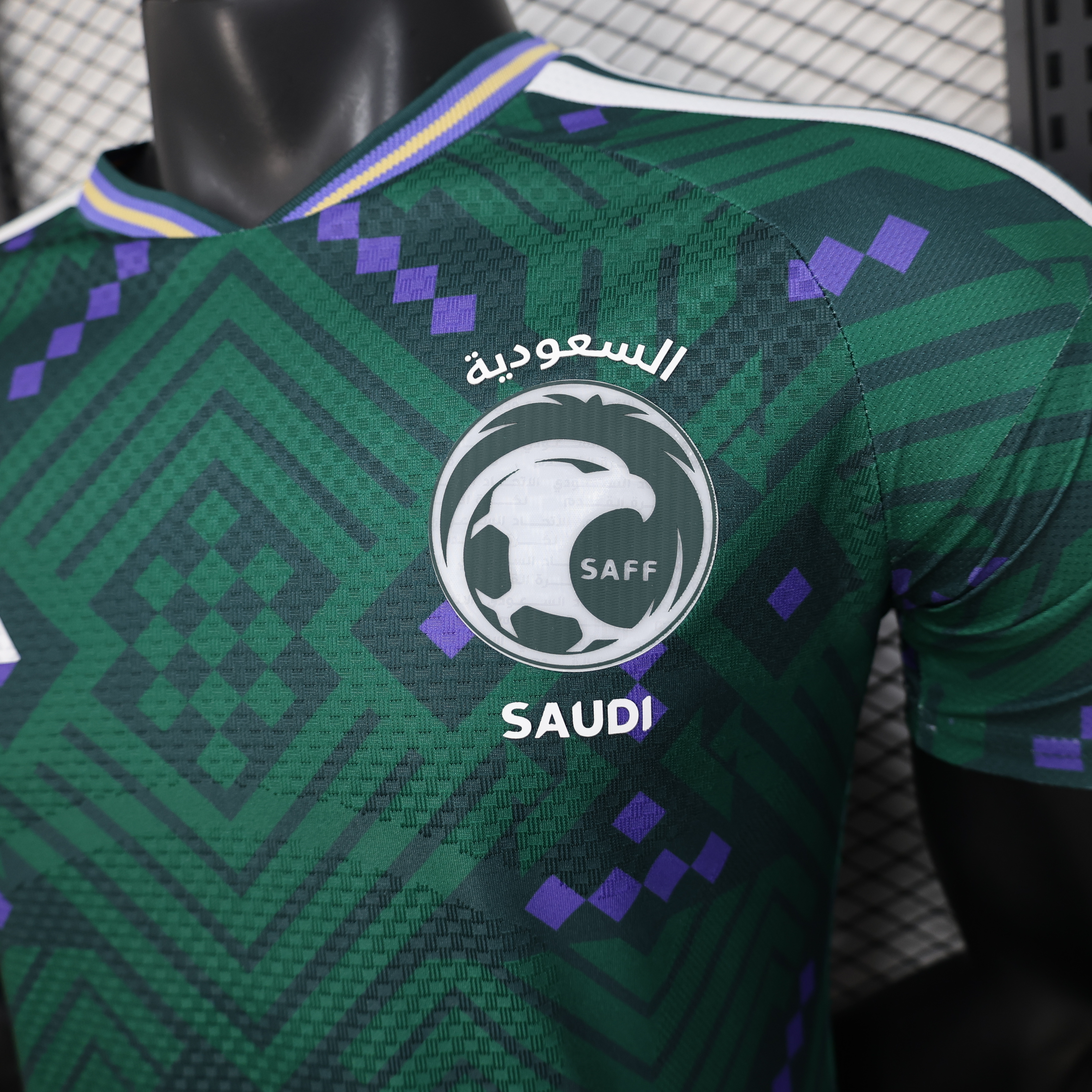 2026 World Cup Saudi Arabia Home Kit Football Player Version T-Shirt AAAAJersey Supply Yupoo 1
