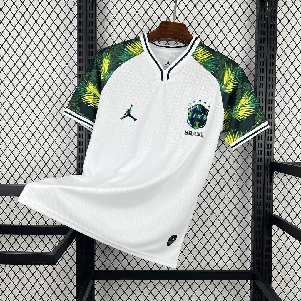 26-27 Brazil Mens Special Edition White Soccer T-Shirt AAAAJersey Supply Yupoo5