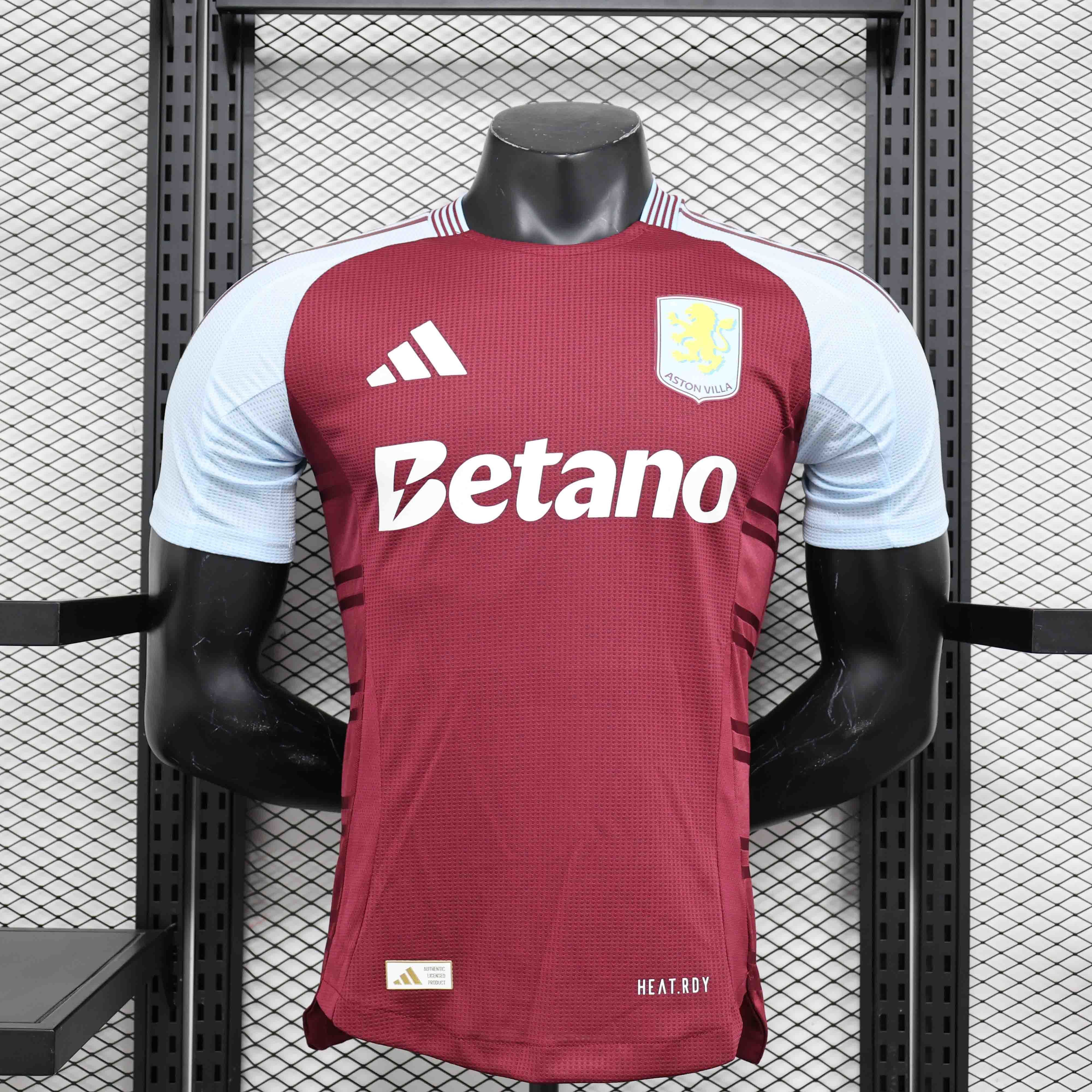 24-25 Aston Vera Home Kit Player Version Shirt Soccer AAAAJersey Yupoo