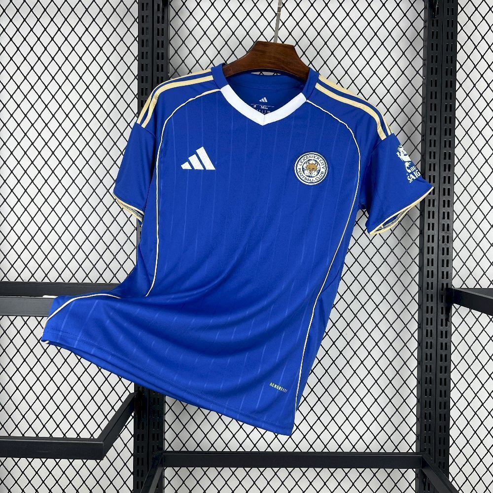 25-26 Leicester City Home Kit Football Uniforms Sport T-Shirt AAAAJersey Cheap Yupoo