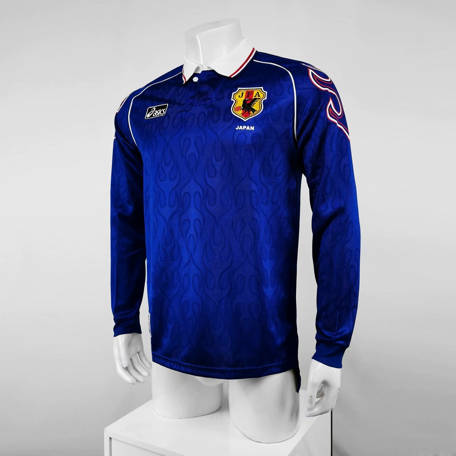 1998 Japan home blue long sleeve 15