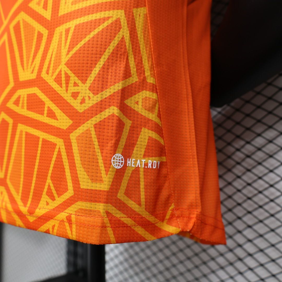 2023 Algeria Orange Player Version S-XXL Cheap Football Kit 1