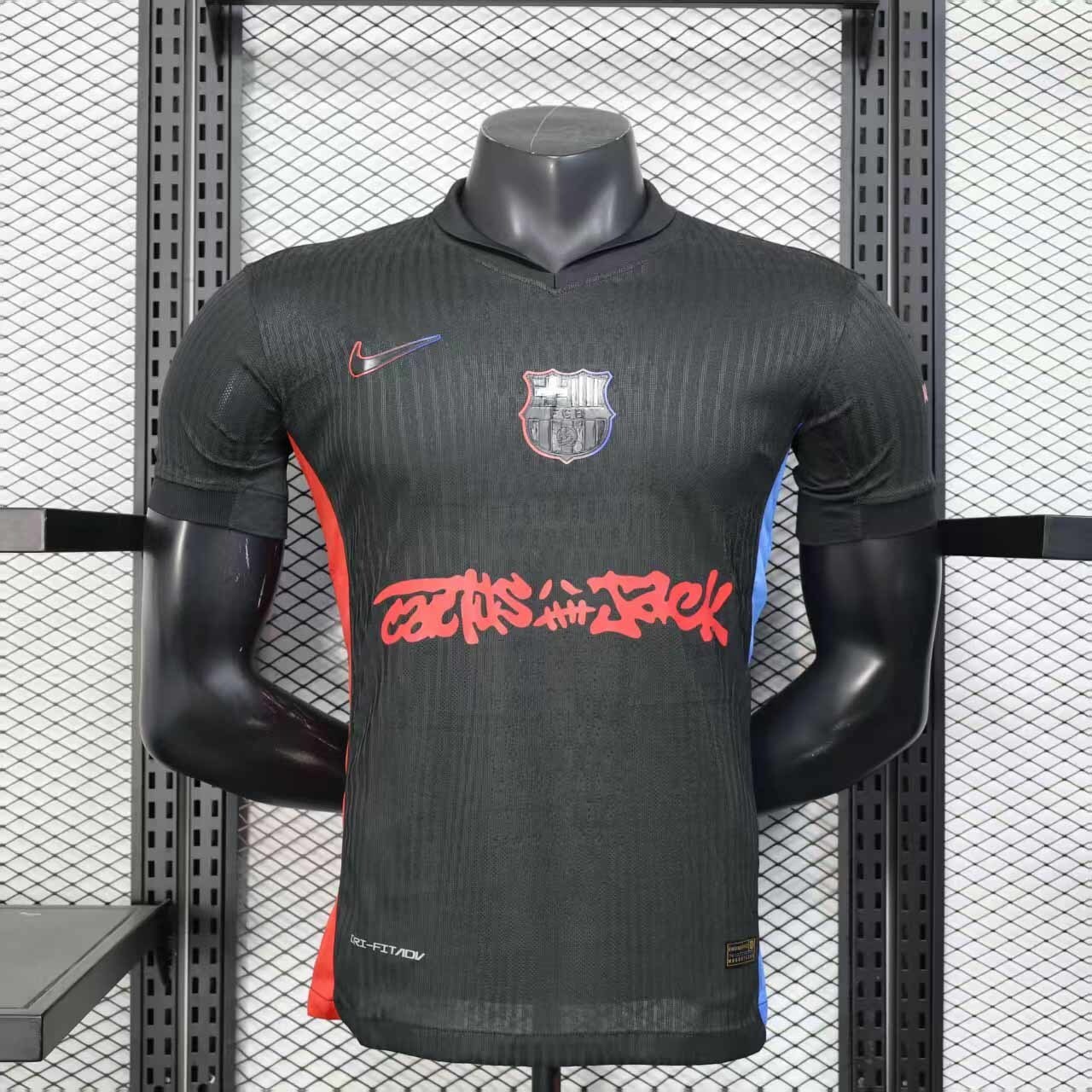 24-25 Barcelona x Travis Scott Away Kit Player Version Shirt AAAAJersey Yupoo