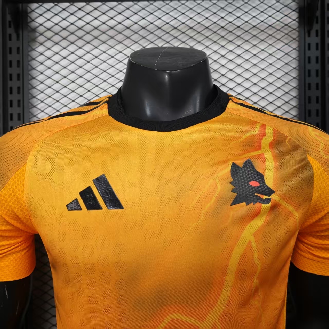25-26 Roma Away Player Version Kit Football Sport Shirt AAAAJersey Supply Yupoo 3