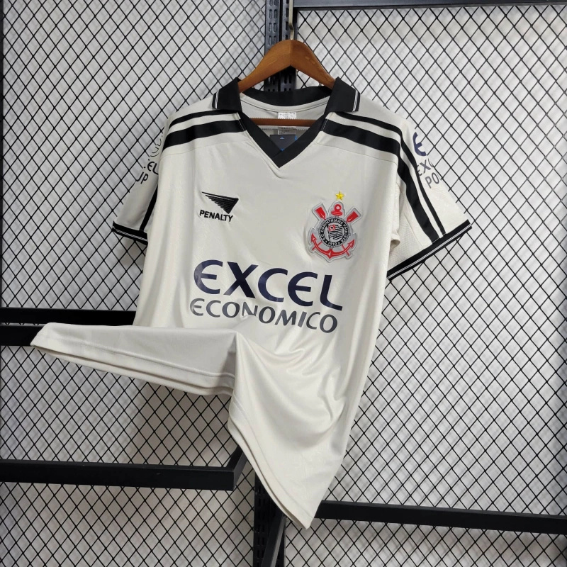 97-98 Corinthians Home Retro Kit Vintage Shirt Football AAAAJersey Supplier 1