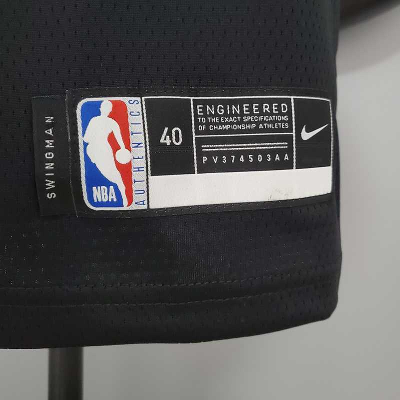 ALDRIDGE#21 Brooklyn Nets black 3
