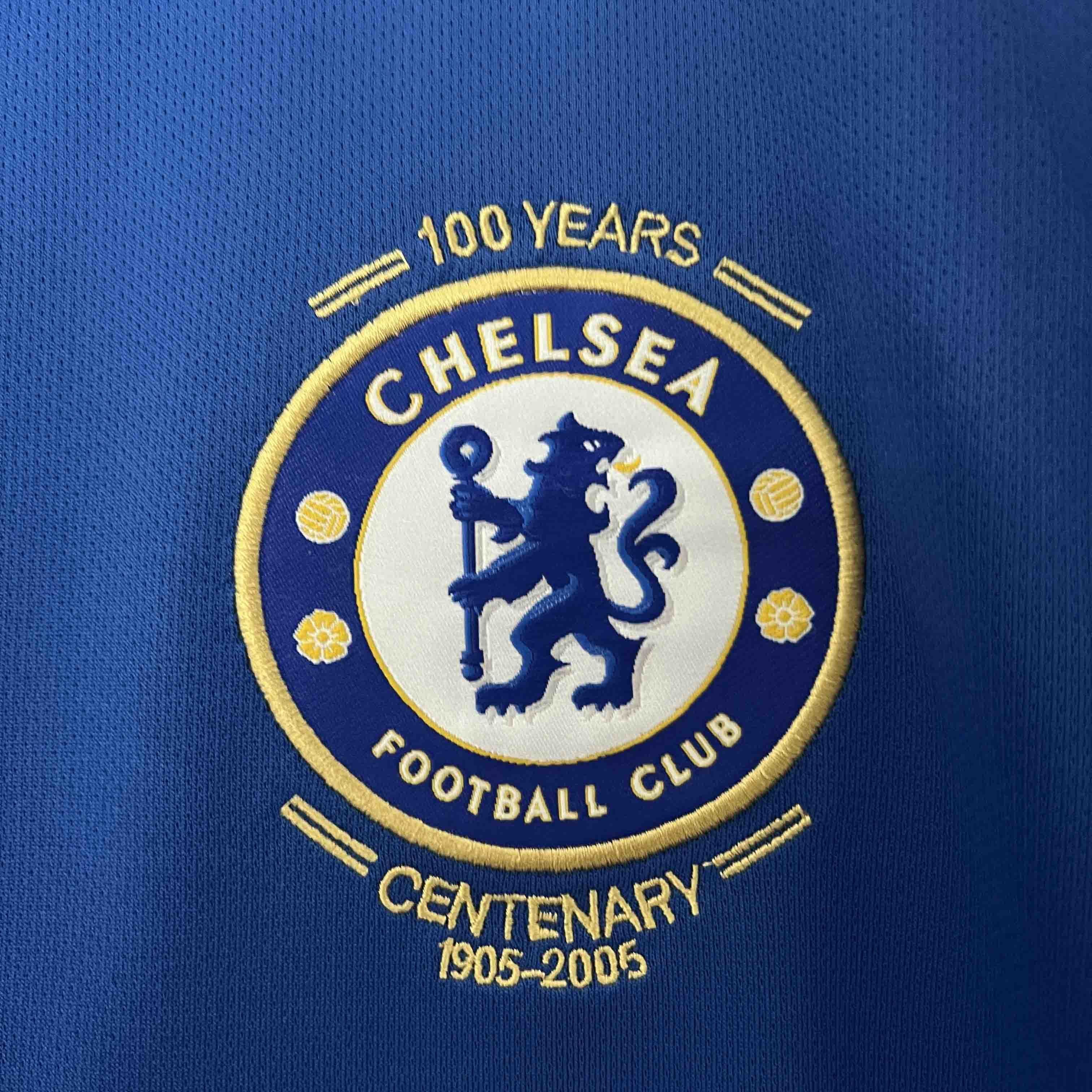 05-06 Chelsea Home Retro Kit Jersey Supplier Yupoo 3