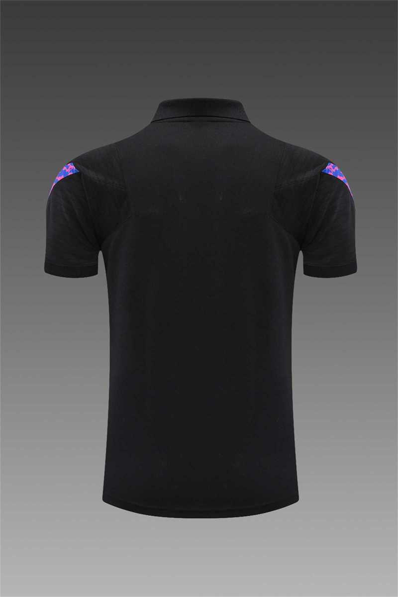 Barcelona Polo black purple-logo 4