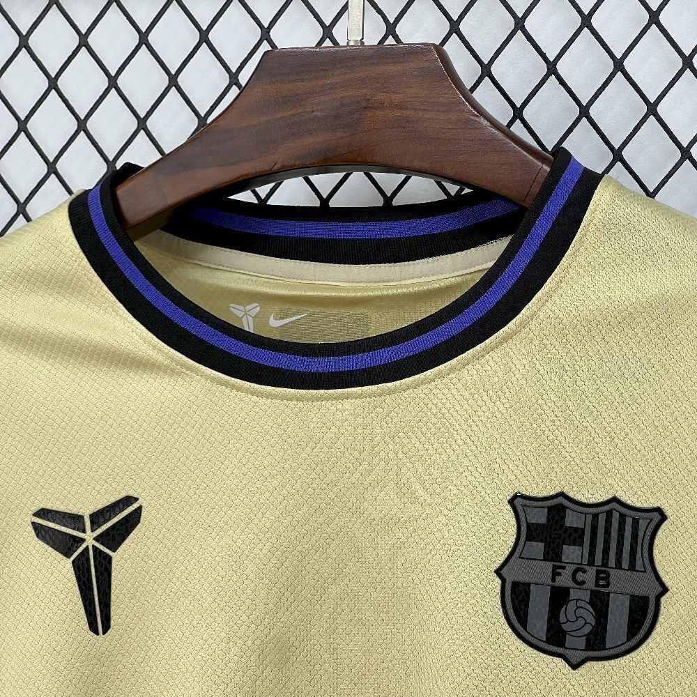 25-26 Barcelona Away Kit Football Long Sleeve T-Shirt AAAAJersey Supply Yupoo 1