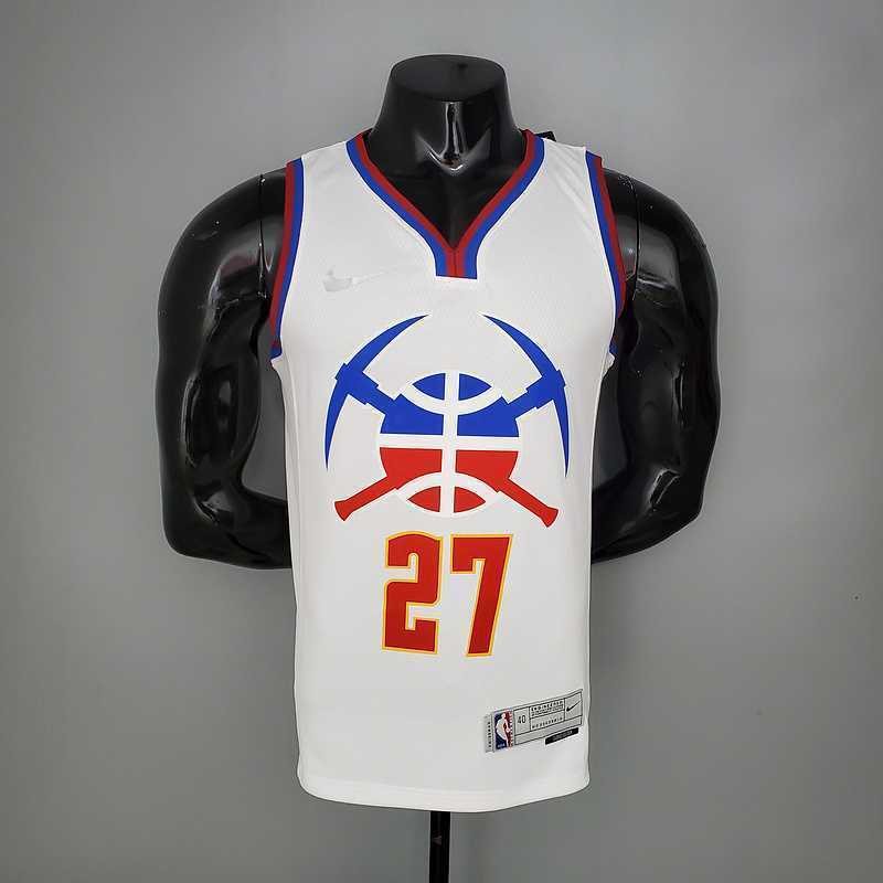 2021 MURRAY#27 Nuggets Bonus Edition White