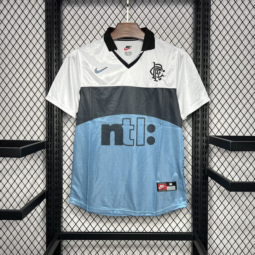 99-00 Rangers Away Retro Kit Vintage Shirt Sport AAAAJersey Yupoo