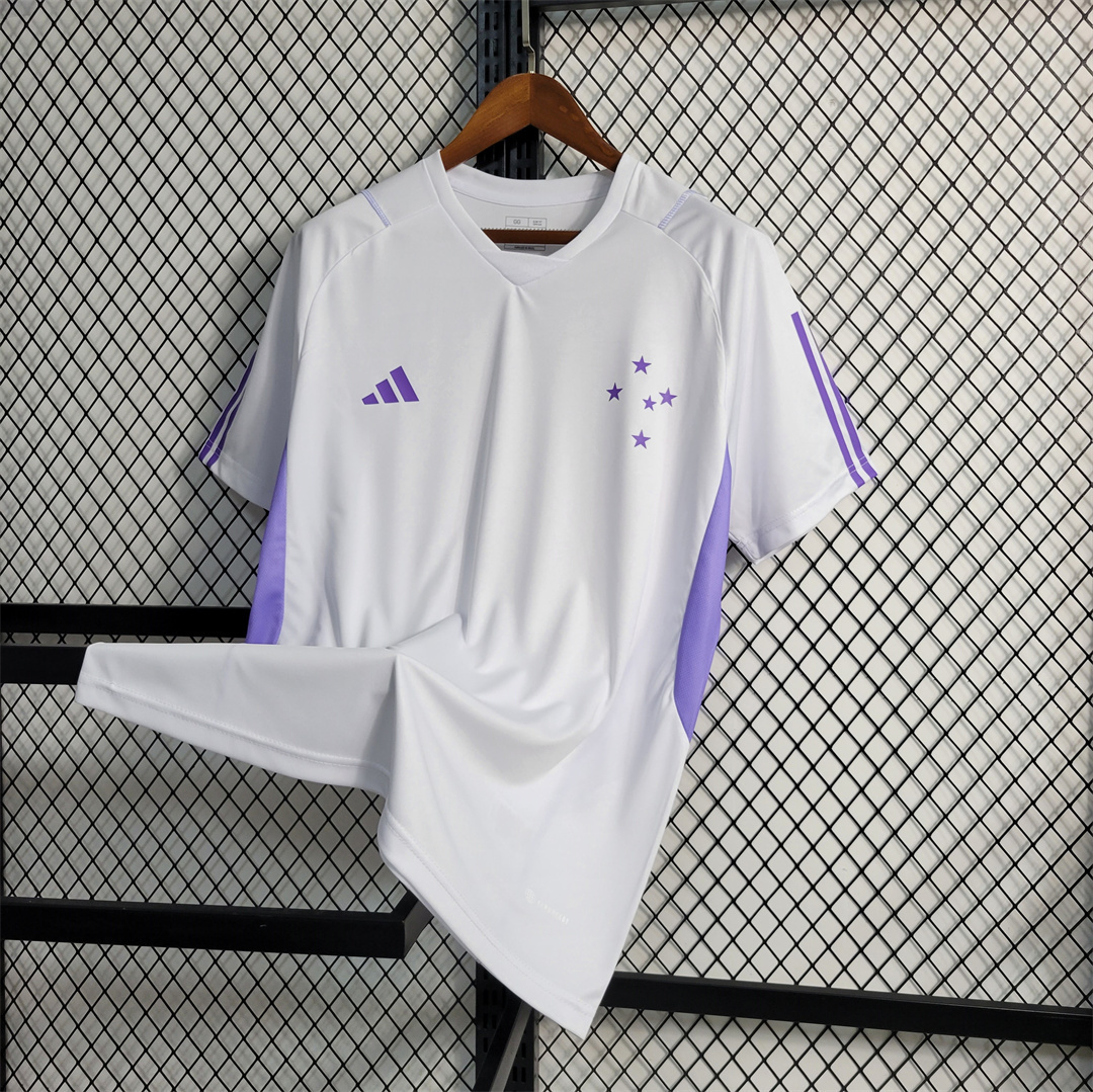 23-24 Cruzeiro White Training Suit 3