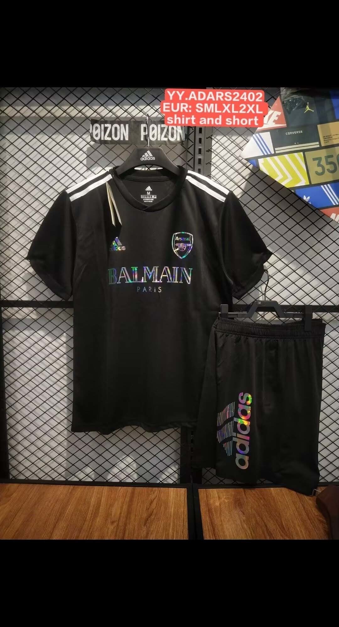 24-25 Arsenal Joint Edition Black Kit Jersey Supplier Yupoo 6