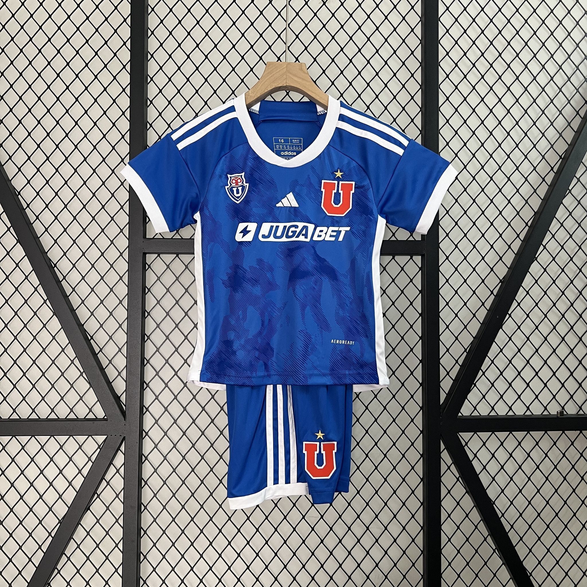 24-25 University of Chile Home Kid Kits Youth Apparels AAAAJersey Wholesale Yupoo