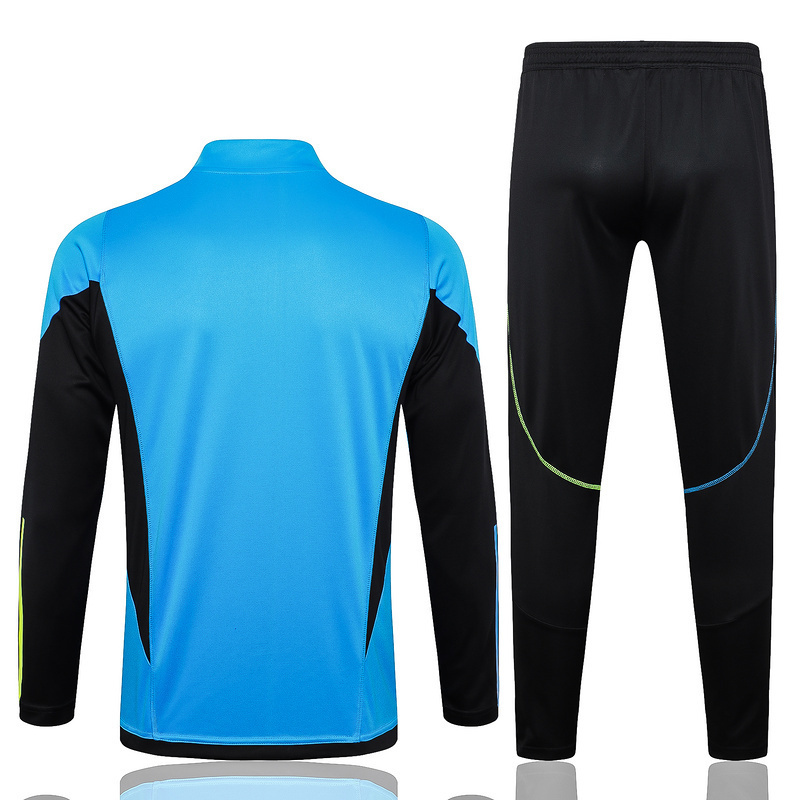 23-24 Arsenal Training Suit Blue Long Sleeve Tracksuit Best Jerseys Yupoo 2