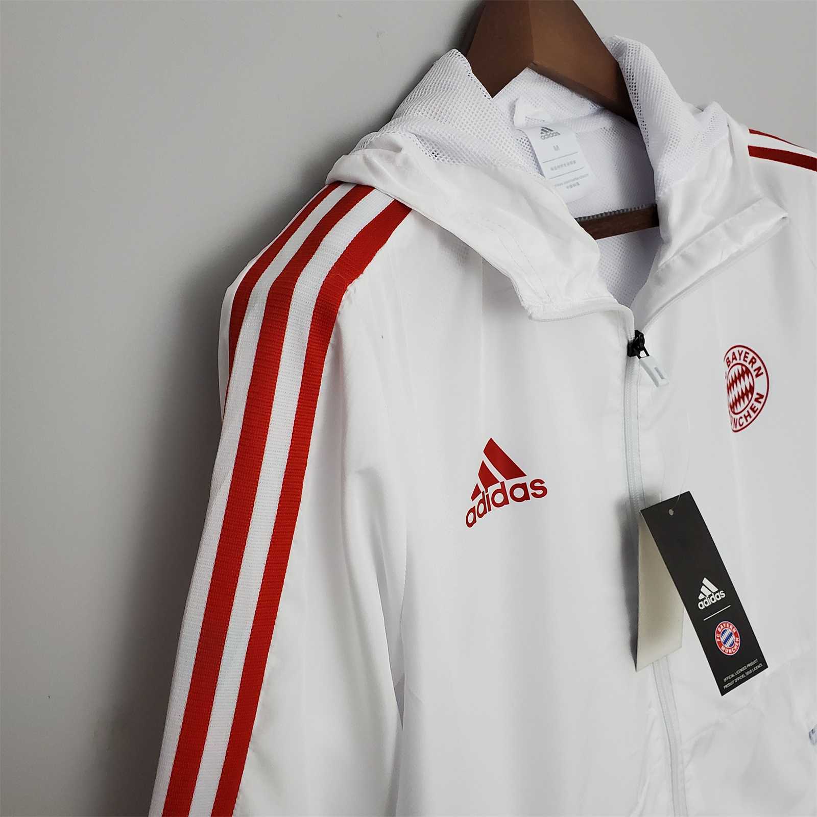 22-23 Bayern white windbreaker 7
