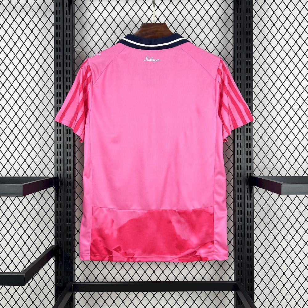 25-26 Monterrey x Kidsuper Pink Special Edition Kit Soccer T-Shirt AAAAJersey Supply Yupoo 3