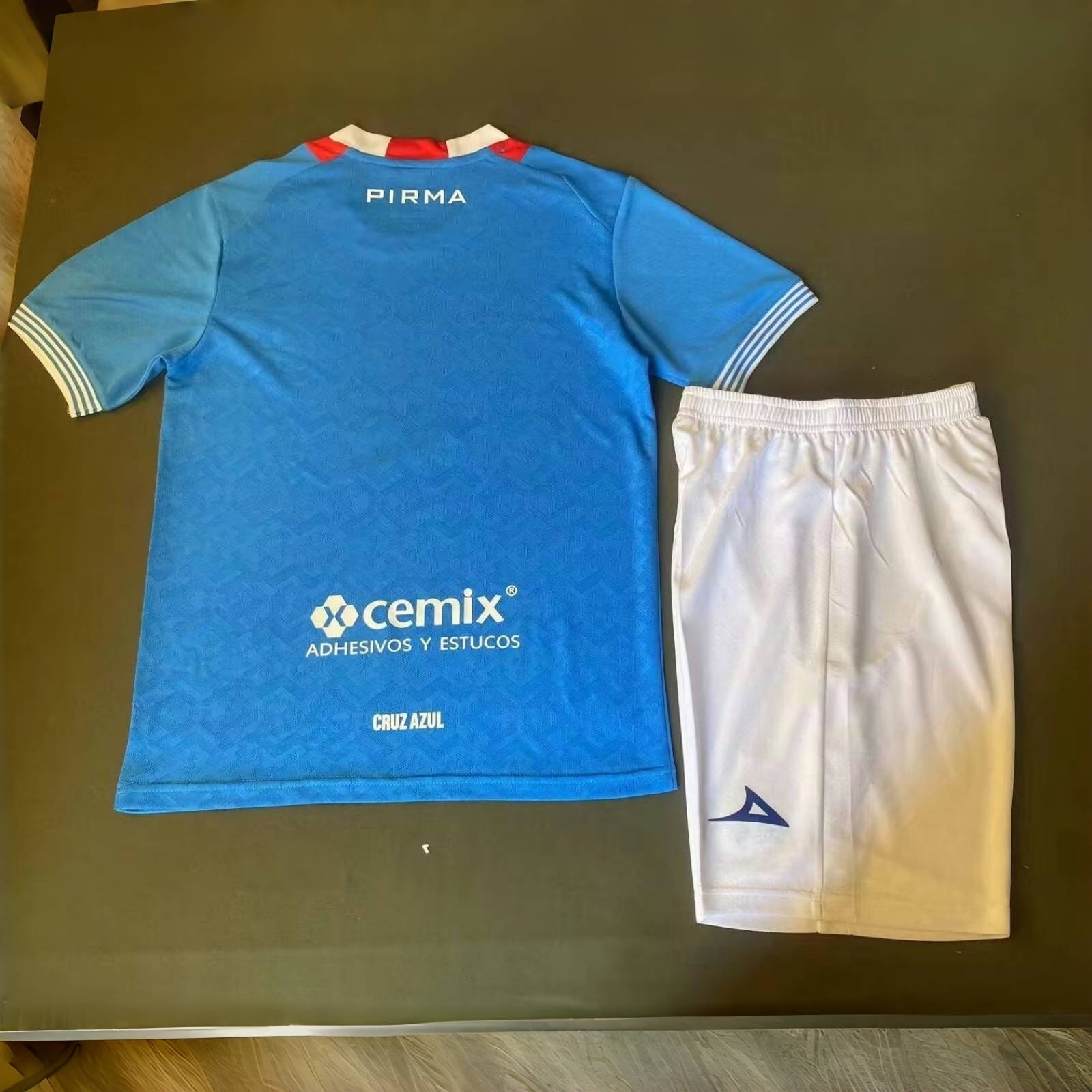 24-25 Cruz Azul Home Kid Kits Youth Apparels Sport AAAAJersey Yupoo 1