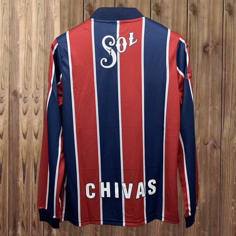 96-97 Chivas Away Retro Kit Long Sleeve Shirt Soccer AAAAJersey Yupoo 1