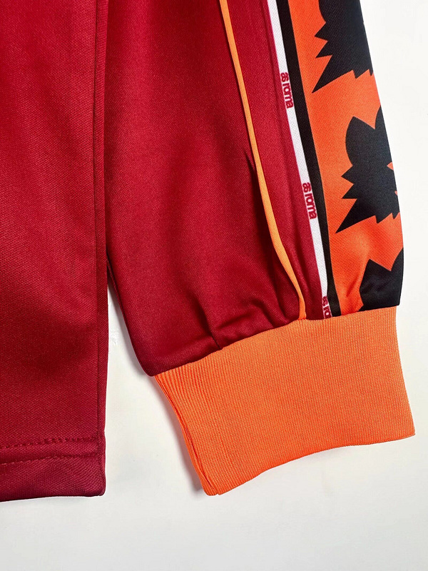 98-99 Roma Home Retro Kit Long Sleeve Shirt Soccer AAAAJersey Yupoo 5