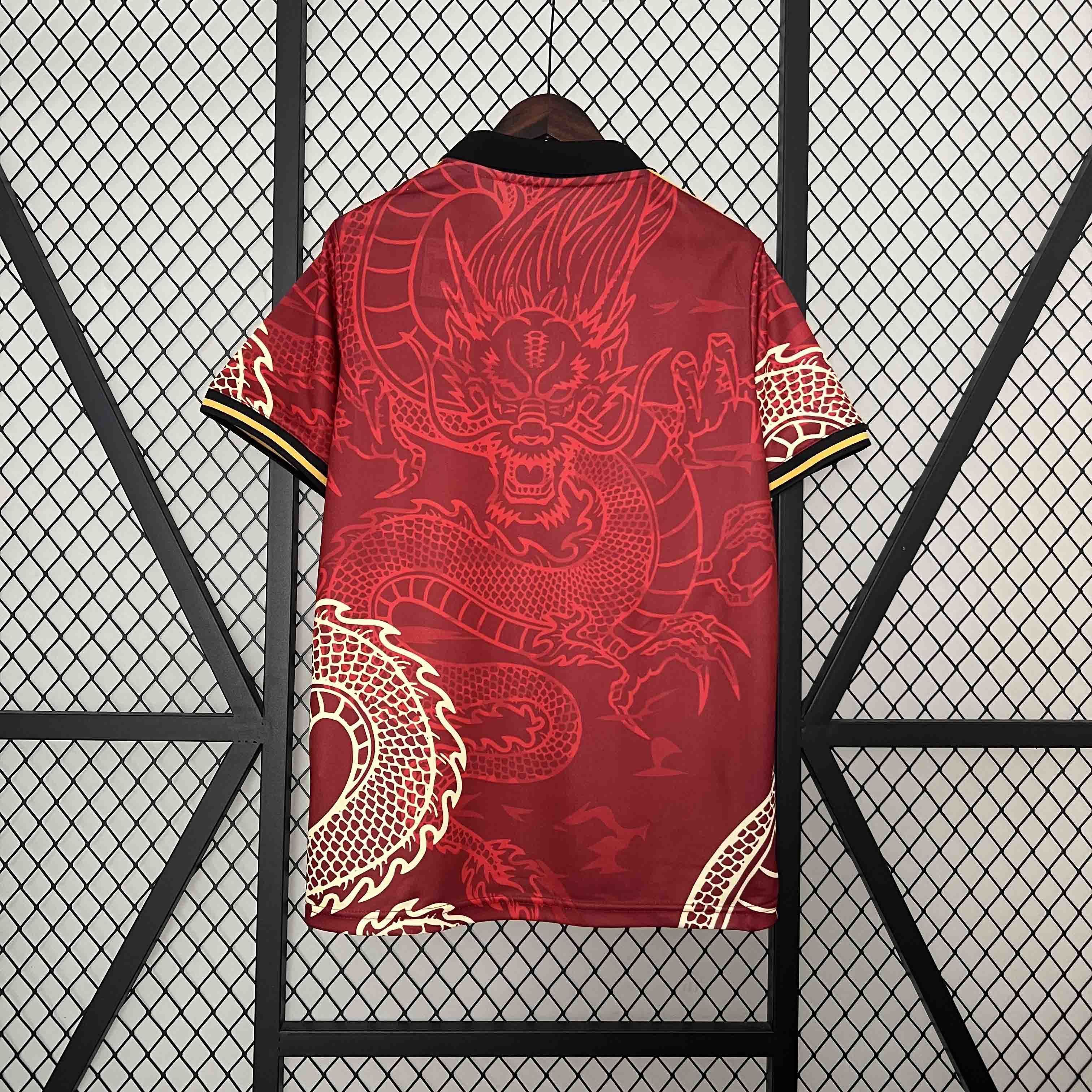 24-25 Real Madrid Red Dragon Special Edition Shirt Soccer AAAAJersey Yupoo 2