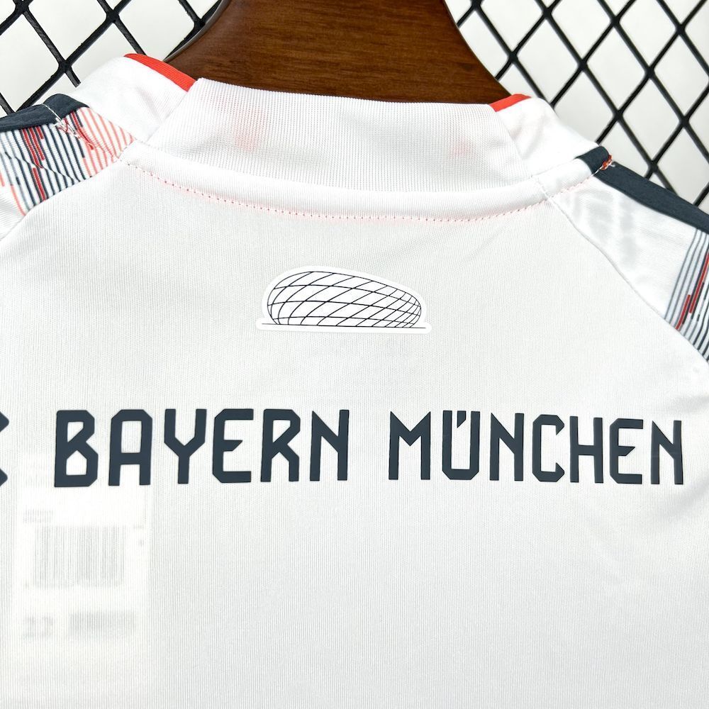 25-26 Bayern Munich Away Kid Kits Youth Apparels Soccer AAAAJersey Yupoo 8