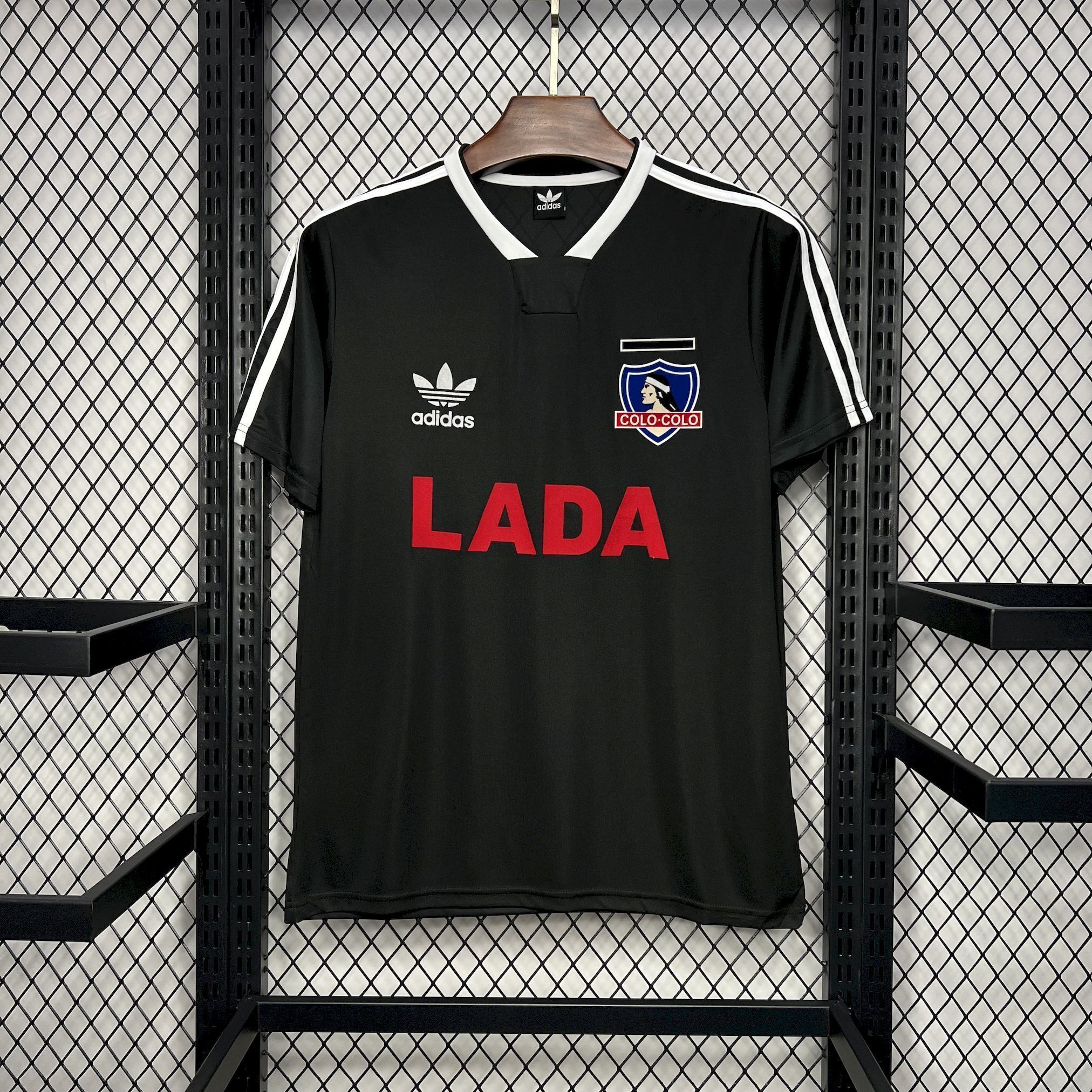 1991 Colo Colo Away Retro Kit Vintage black Shirt Football AAAAJersey Supply Yupoo 1