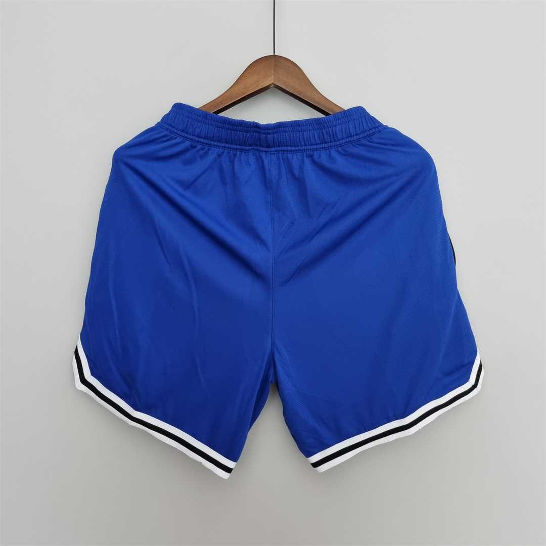 2022 Dallas Mavericks NBA US Training Shorts Blue 1