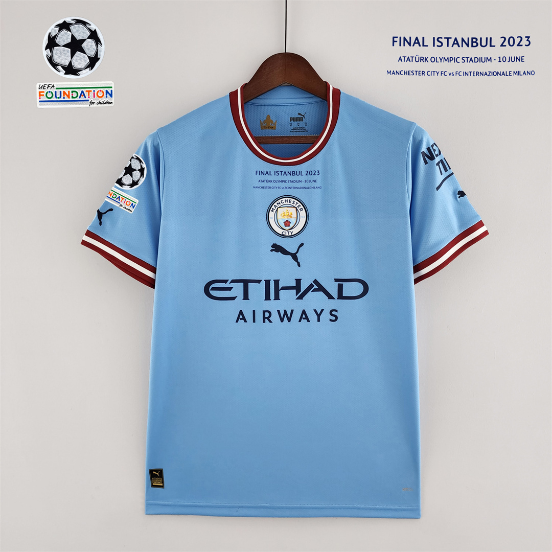 22-23 Manchester City Champions League champions