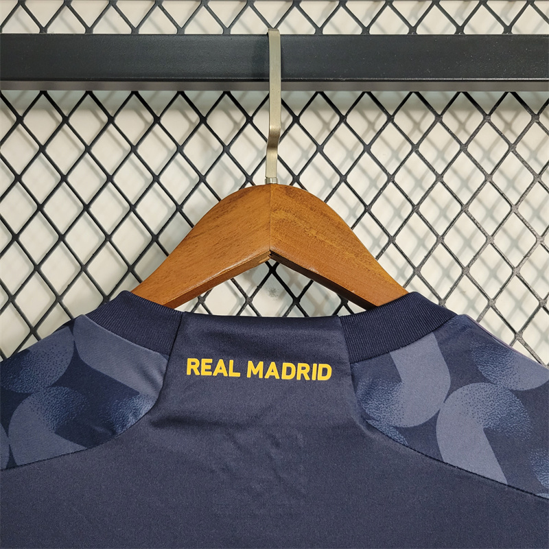 23-24 Real Madrid away long sleeved size S-3XL Soccer Jersey 7