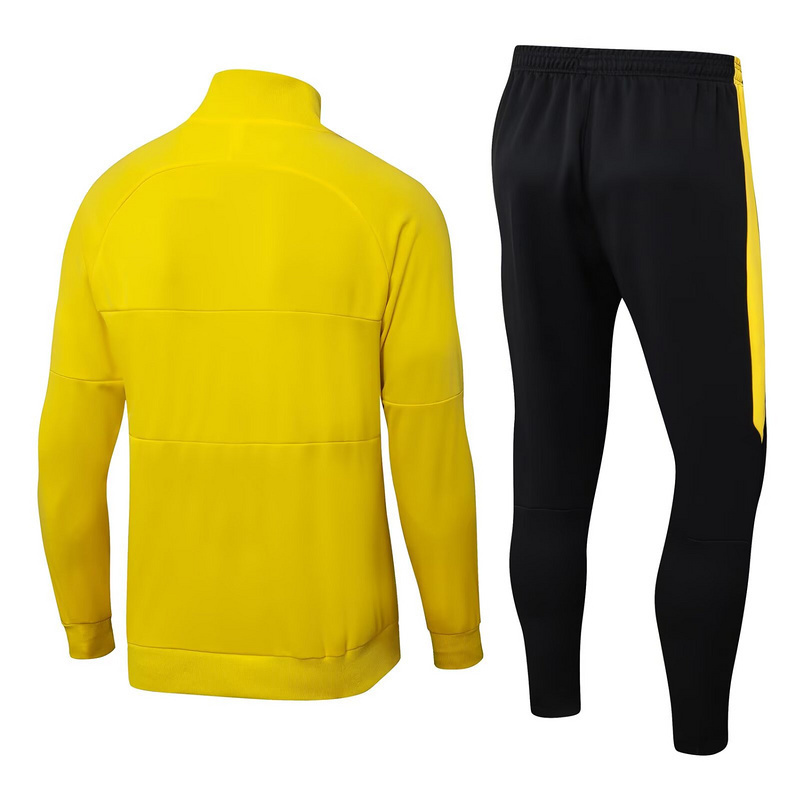 25-26 Brazil Yellow Football Tracksuit Long Jacket Suits 2