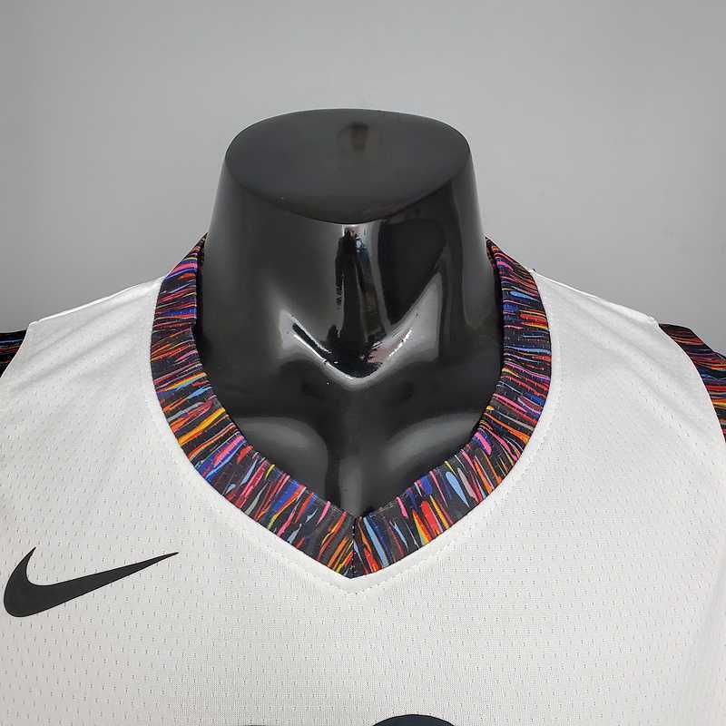 Harden #13 Brooklyn Nets City version white 8