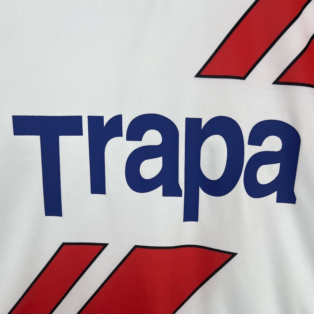 97-98 Rayo Vallecano Home Retro Kit Vintage Shirt AAAAJersey Supply Yupoo 6