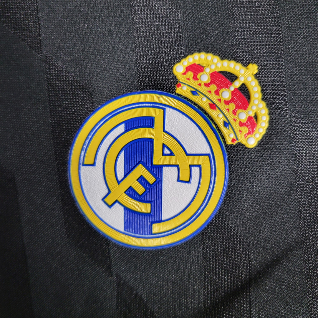 11-12 Real Madrid away black long sleeve 3