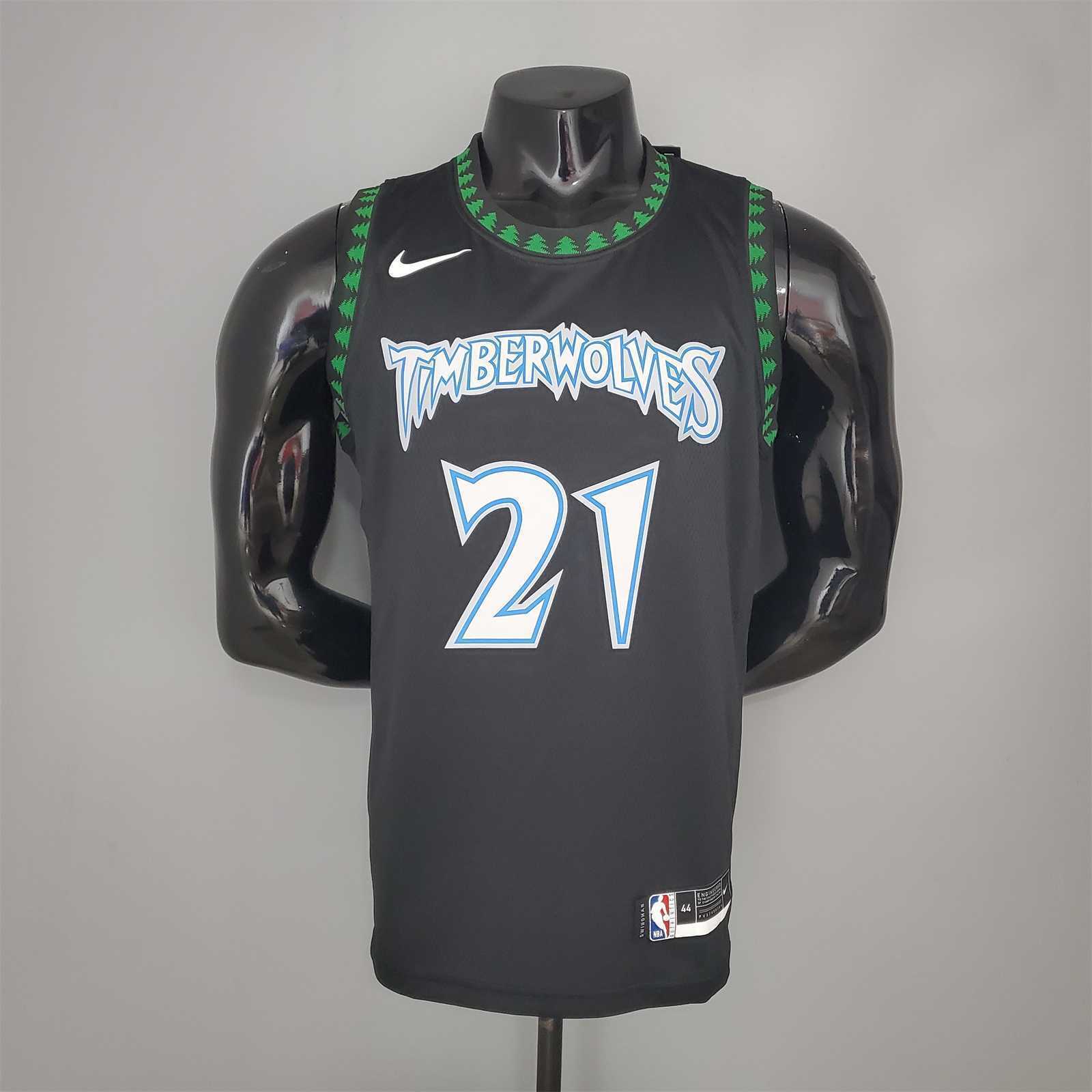 GARNETT#21 2018 Retro Timberwolves Black