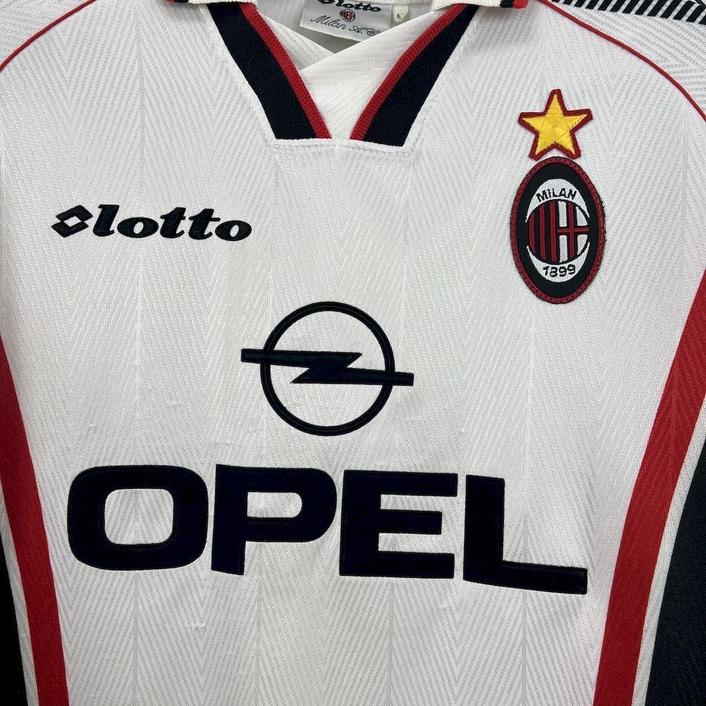 97-98 AC Milan Away Retro Kit Vintage Shirt AAAAJersey Supply Yupoo 1