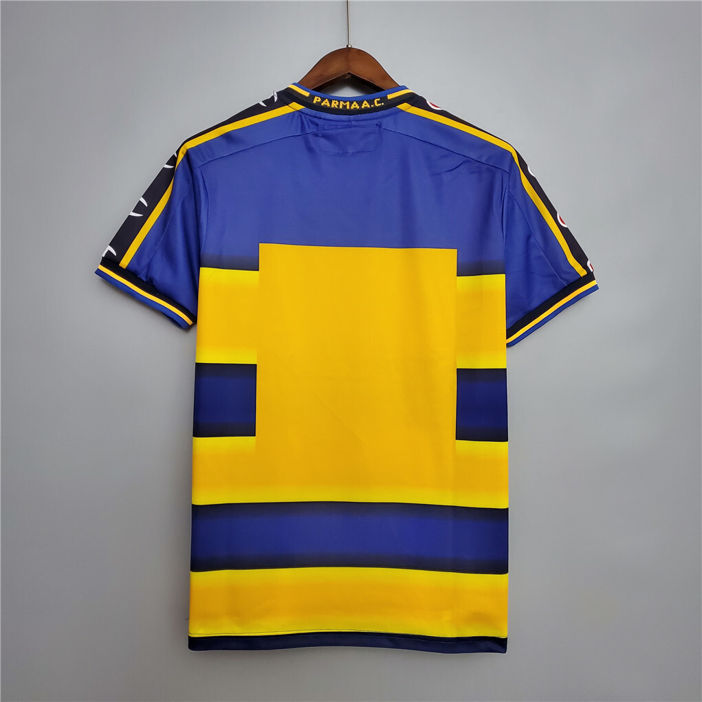 01-02 Parma home Cheap Football Kit 12