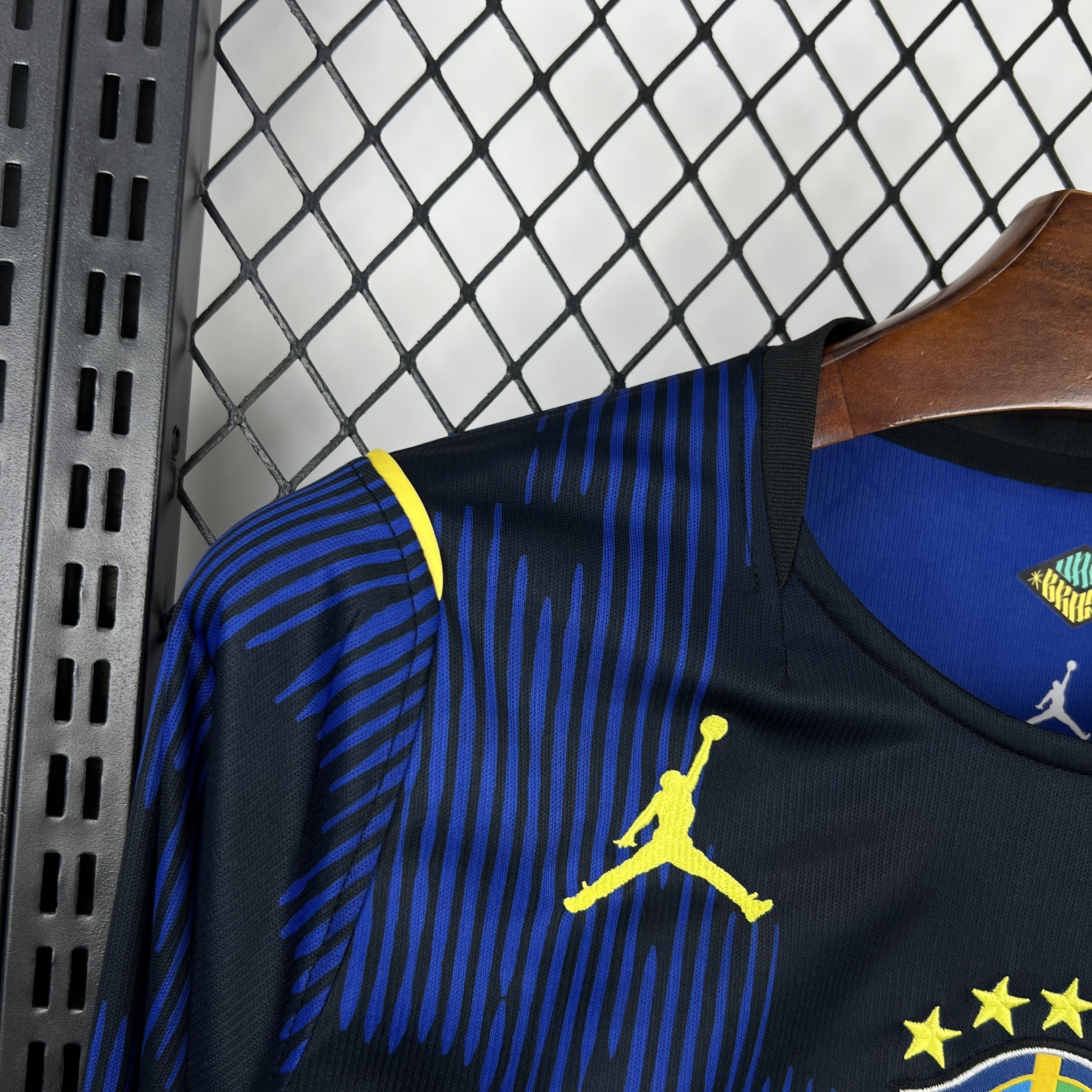 2026 World Cup Brazil Away Long Sleeve Soccer Shirt Fan Version 2