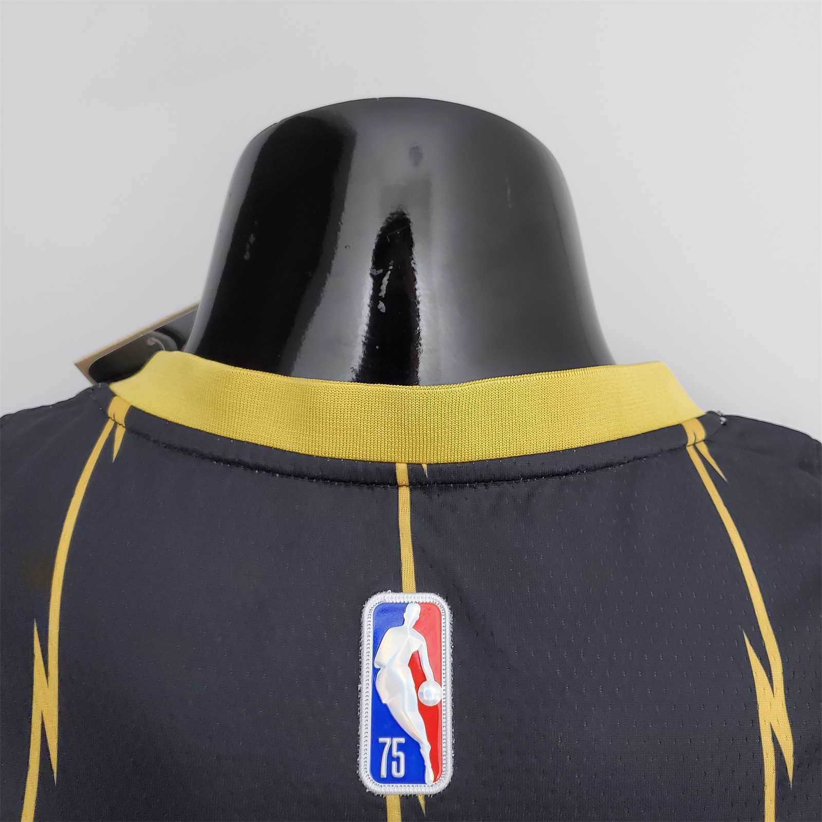 2022 Toronto Raptors SIAKAM#43 City Edition Black NBA Jersey 2