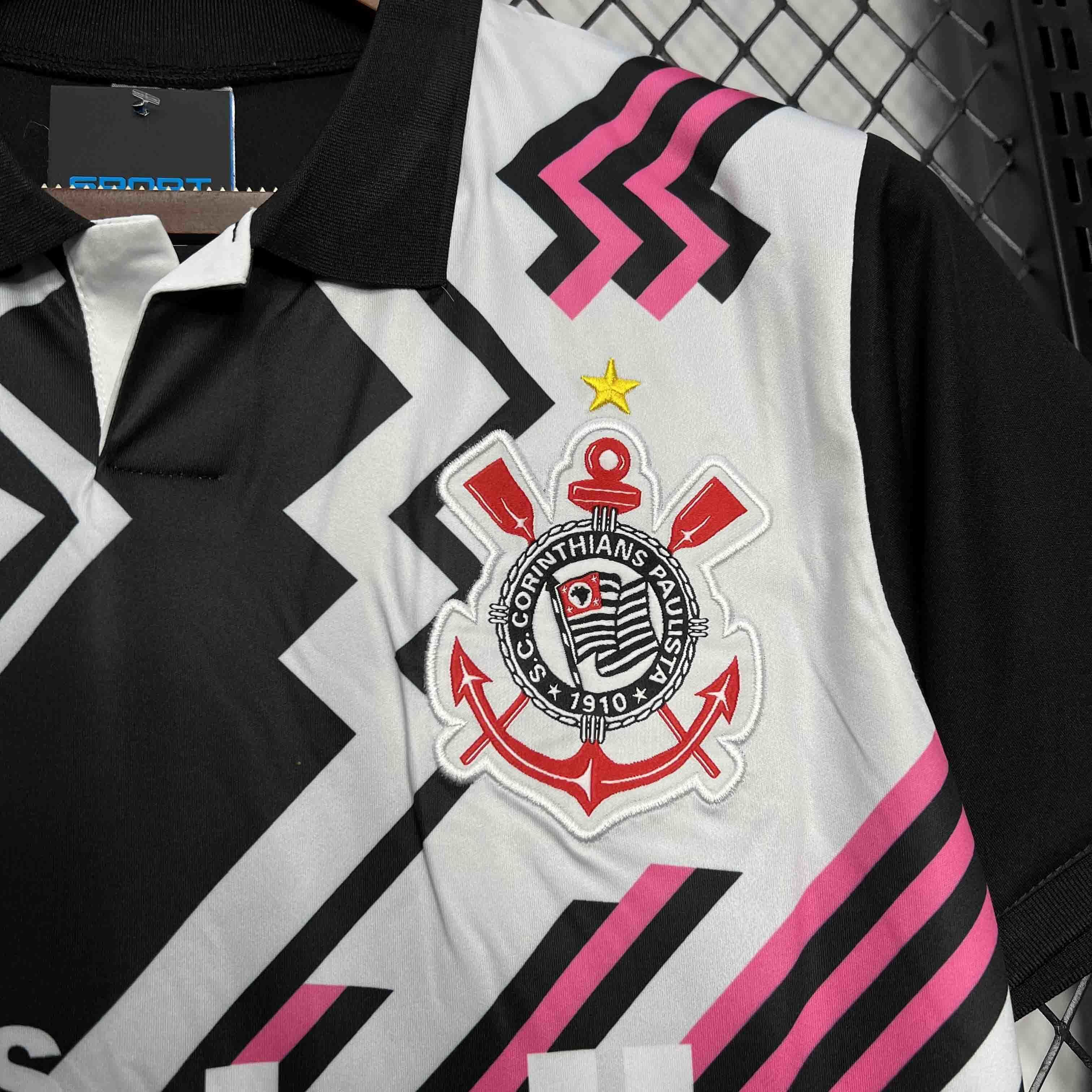 1995 Corinthians Retro Goalkeeper Kit Soccer Uniform AAAAJerseys Dropshipping Yupoo 3