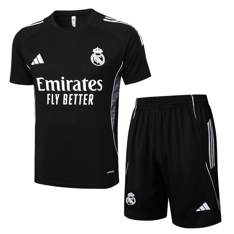 25-26 Real Madrid Black Training Soccer AAAAJersey Yupoo S-2XL