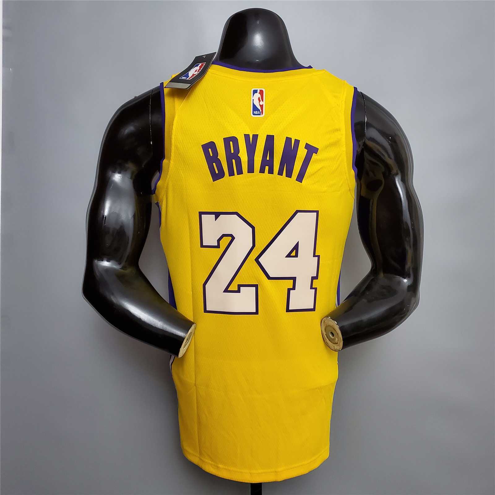 Bryant #24 Lakers yellow 7