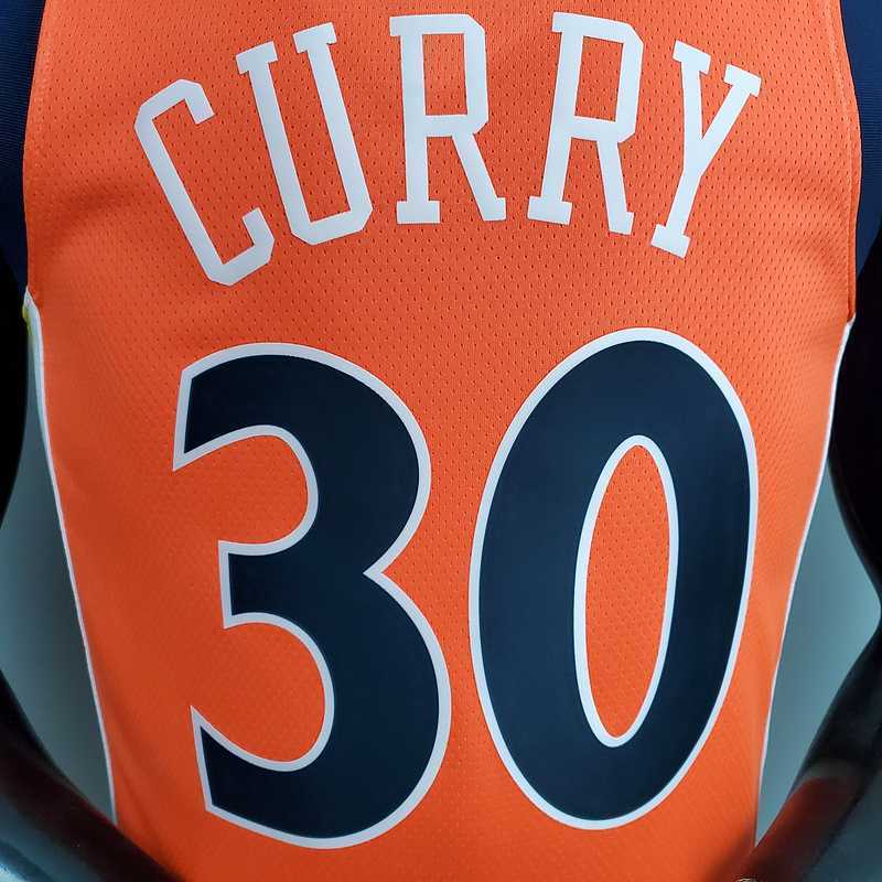 New Warriors CURRY#30 Orange 8