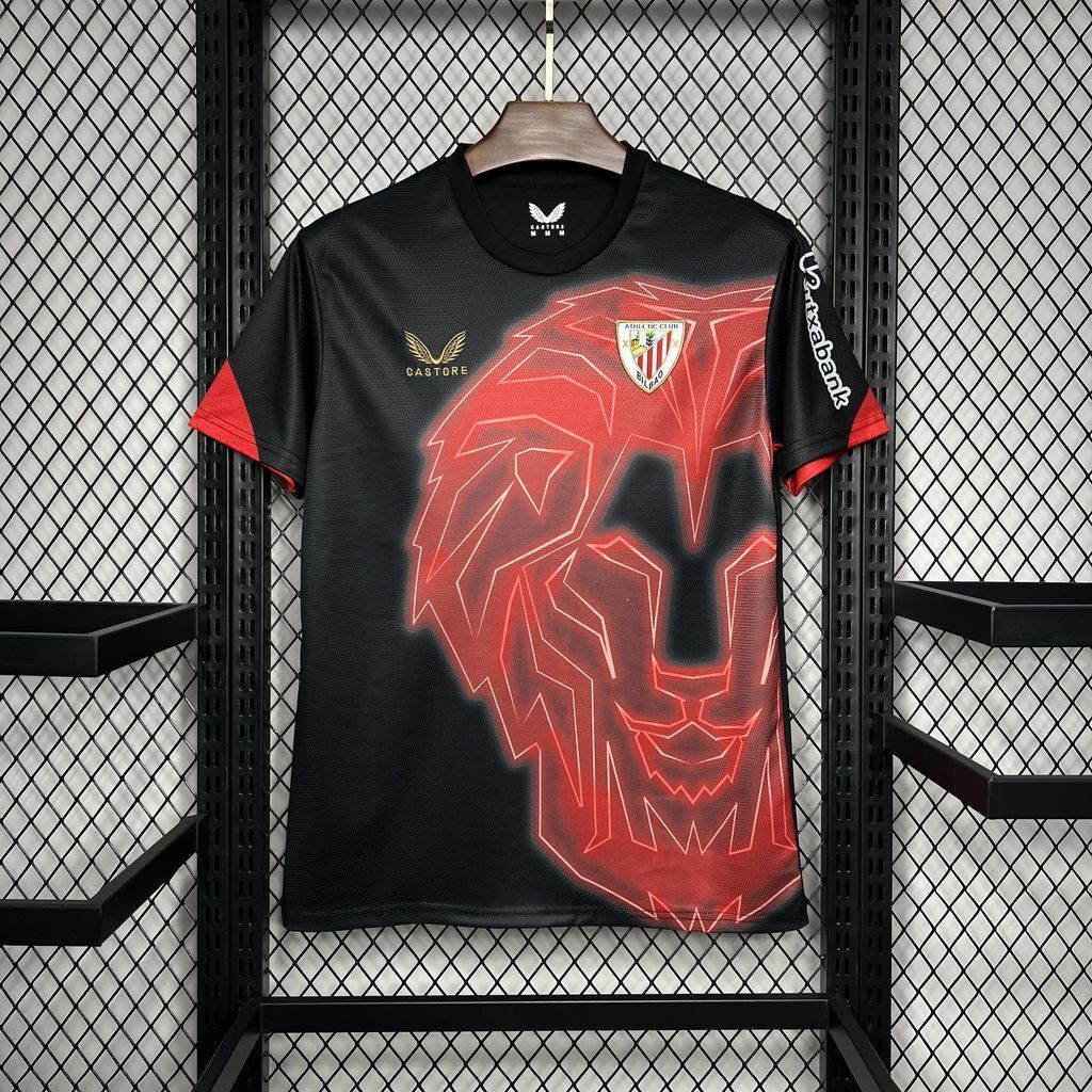 24-25 Athletic Bilbao Pre-Match Shirt Soccer Uniforms Soccer AAAAJersey Yupoo