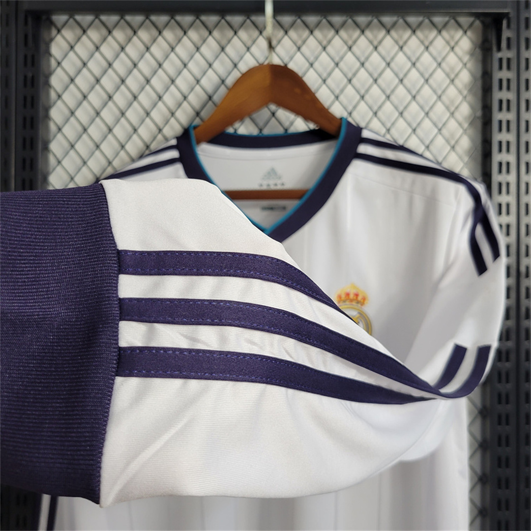 12-13 Real Madrid home long sleeve 1