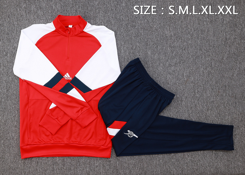 23-24 Arsenal Long Sleeve Training Suit Yupoo 1