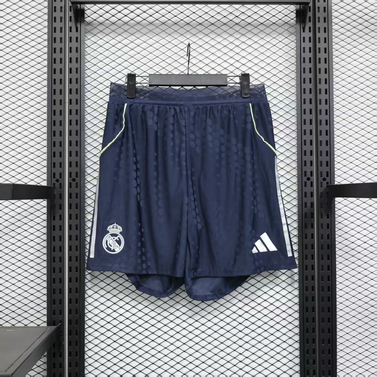 25-26 Real Madrid Away Navy Player Version Shorts AAAAJersey Wholesale Yupoo