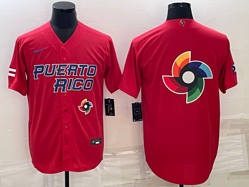 Puerto Rico 2023 World Cup Baseball Jerseys 20
