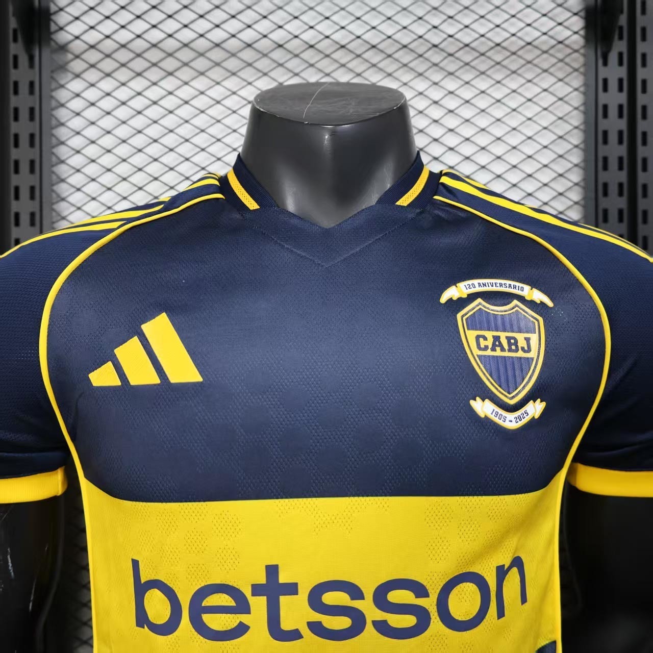 25-26 Boca Junior Home 120th Anniversary Kit Player Version Shirt AAAAJersey Yupoo 5