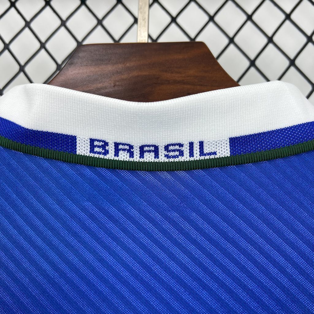 1994 Brazil Away Retro Kit Vintage Shirt AAAAJersey Dropship Yupoo 3